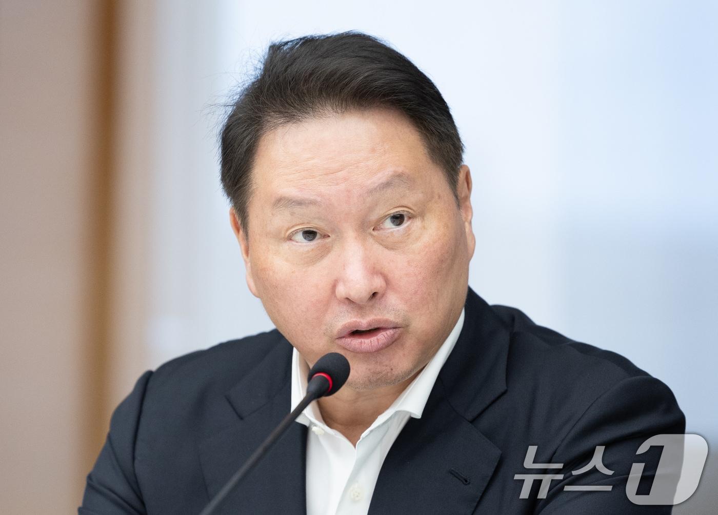 본문 이미지 - 최태원 SK그룹 회장.. 2024.7.25/뉴스1 ⓒ News1 이재명 기자