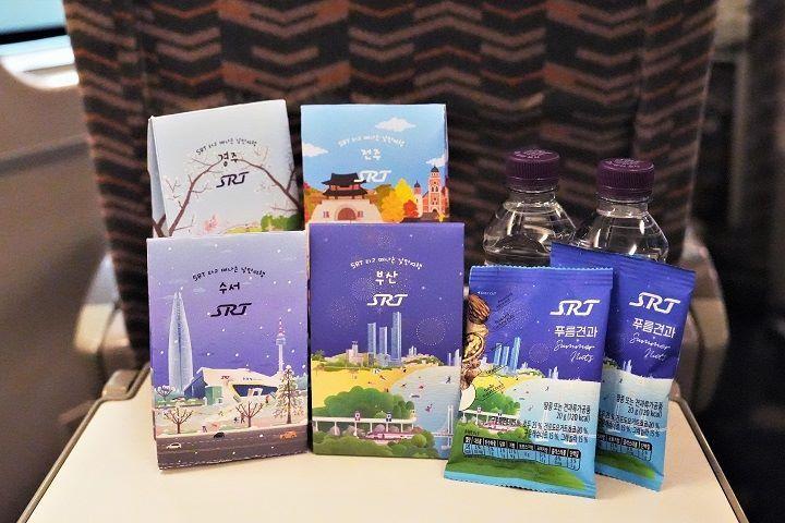 본문 이미지 - SRT 특실 서비스 물품.(SR 제공)