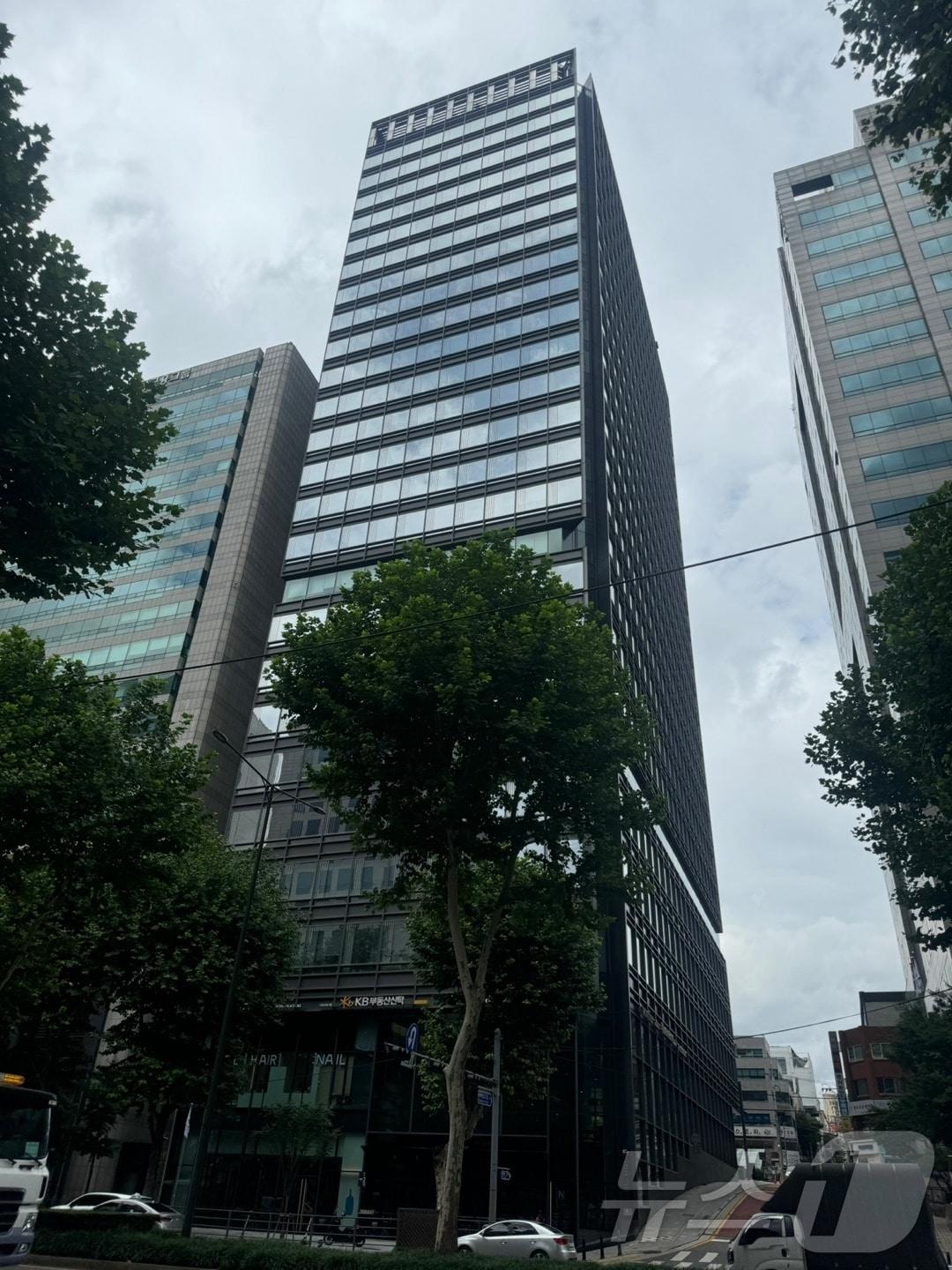 본문 이미지 - 서울 역삼동 큐텐테크놀로지 본사. 2024.7.27/뉴스1 ⓒ News1 이강 기자