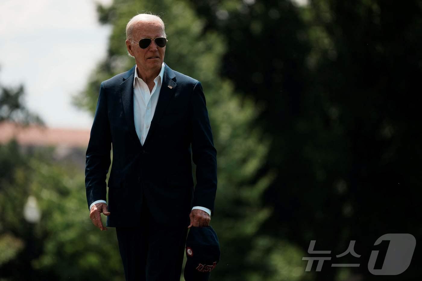 본문 이미지 - 조 바이든 미국 대통령. 2024.07.29 ⓒ AFP=뉴스1 ⓒ News1 우동명 기자