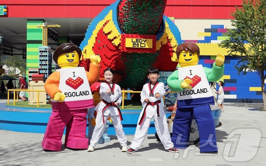 본문 이미지 - 레고랜드, 강원 춘천 2024 세계태권도문화축제’ 기념 할인 프로모션.(레고랜드 제공)