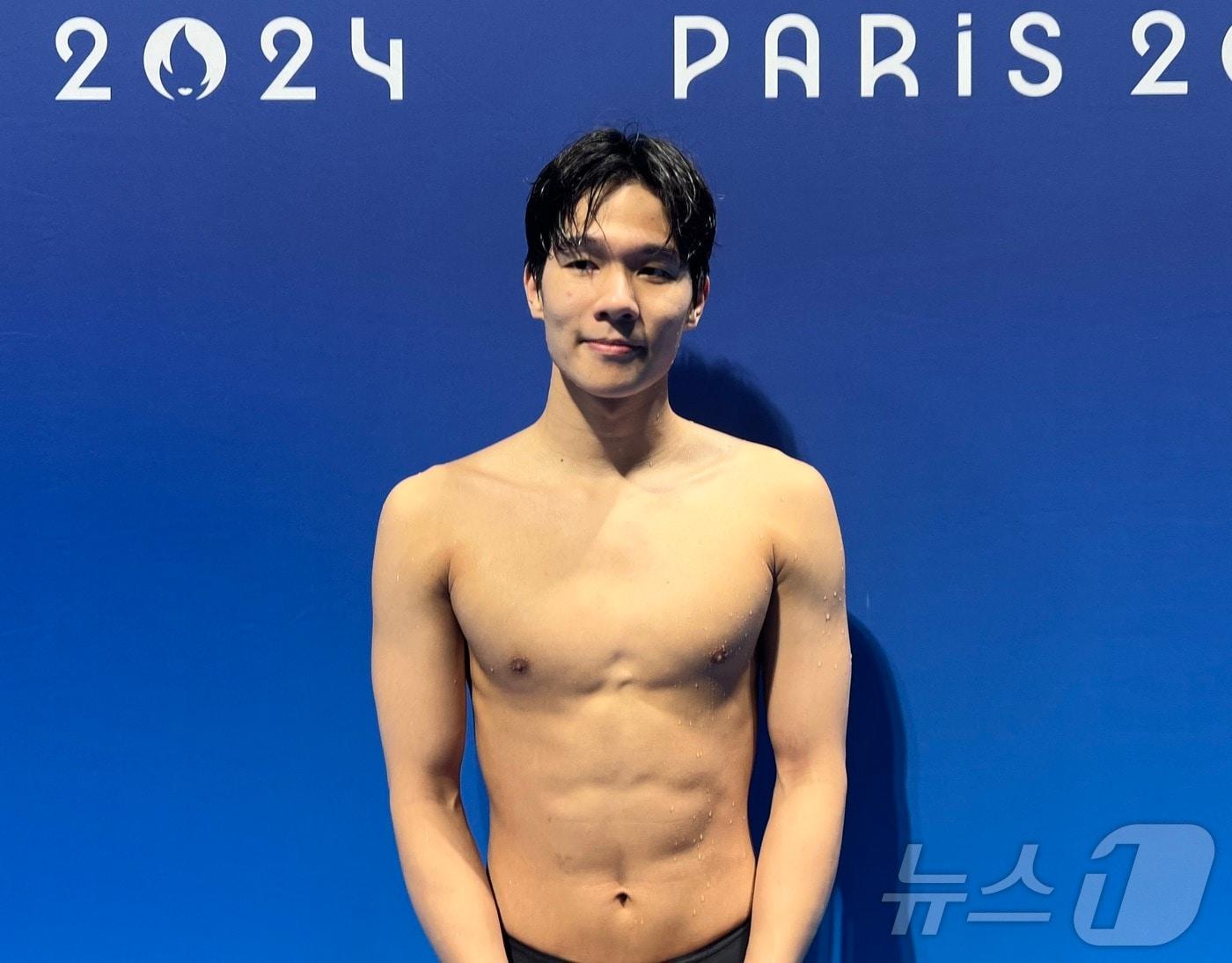 본문 이미지 - 경영 국가대표 김민섭. 2024.7.30/뉴스1 ⓒ News1 이상철 기자