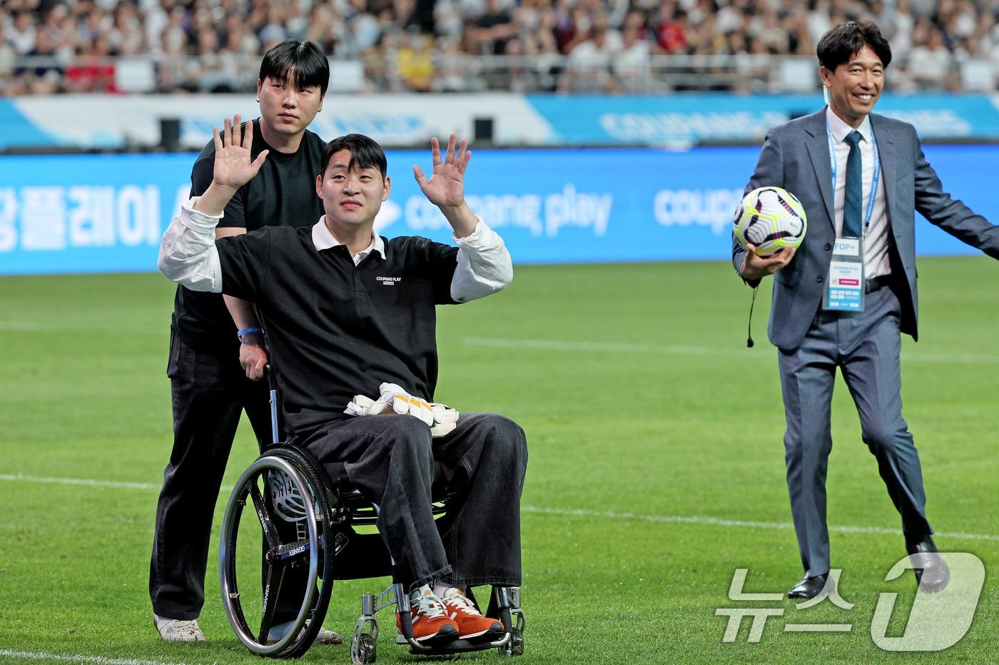 본격적으로 장애인 사격선수에 임하는 유연수. /뉴스1 ⓒ News1 장수영 기자