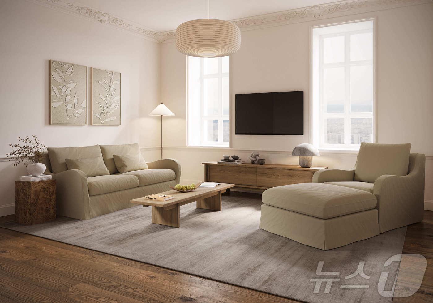 신세계까사 까사미아 '엠마' 소파 출시(신세계까사 제공)