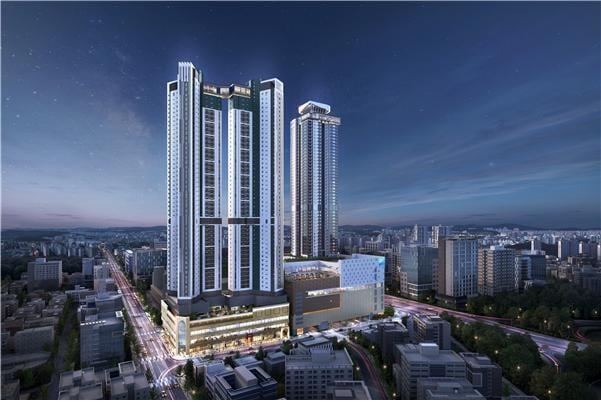 본문 이미지 - 청주 센트럴시티 조감도.