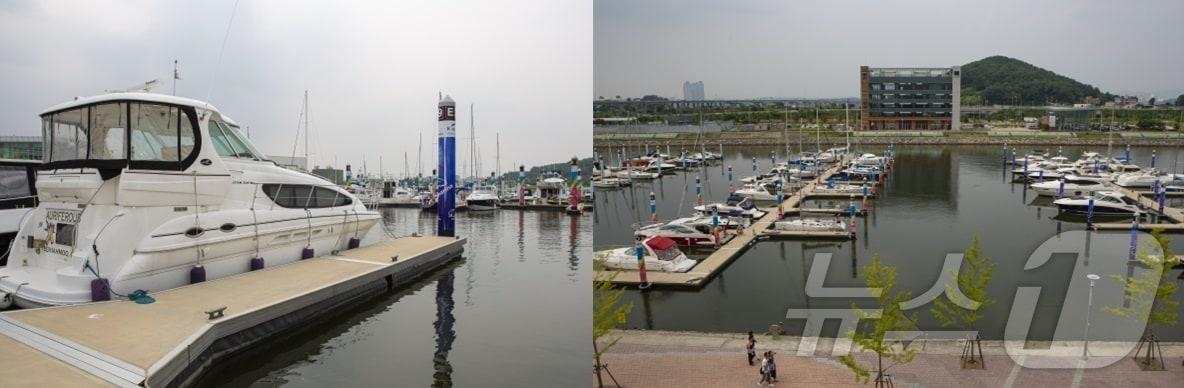 본문 이미지 - 멋진 항해를 위한 첫 세일링 ‘김포 아라마리나’&#40;경기관광공사 제공&#41;/