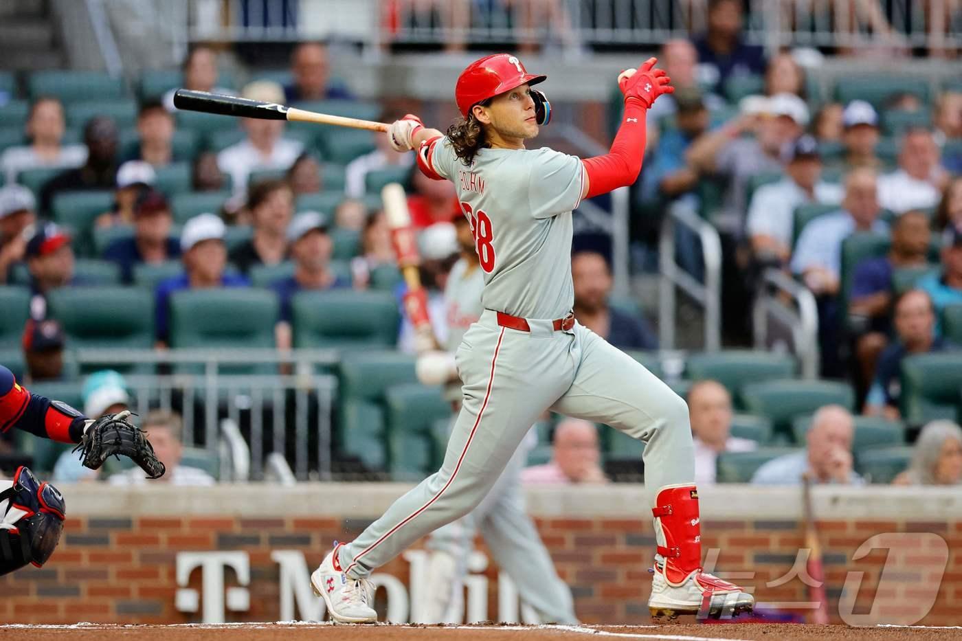 필라델피아 홈런 타자 알렉 봄. ⓒ AFP=뉴스1