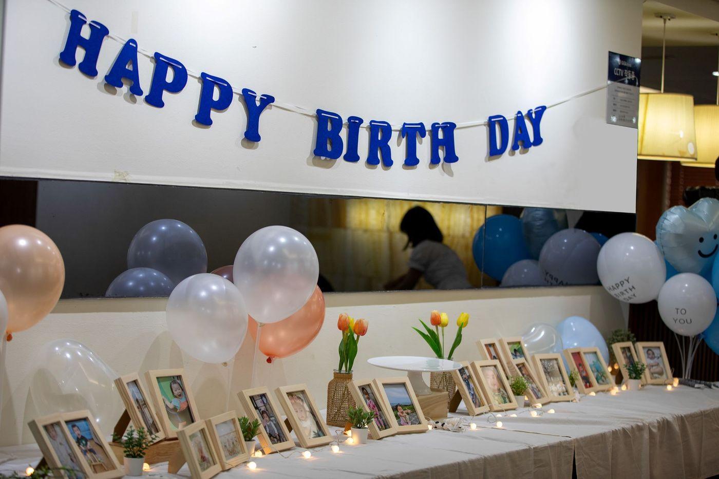 호반그룹 한부모가정 아이들 돌잔치 모습.(호반그룹 제공)