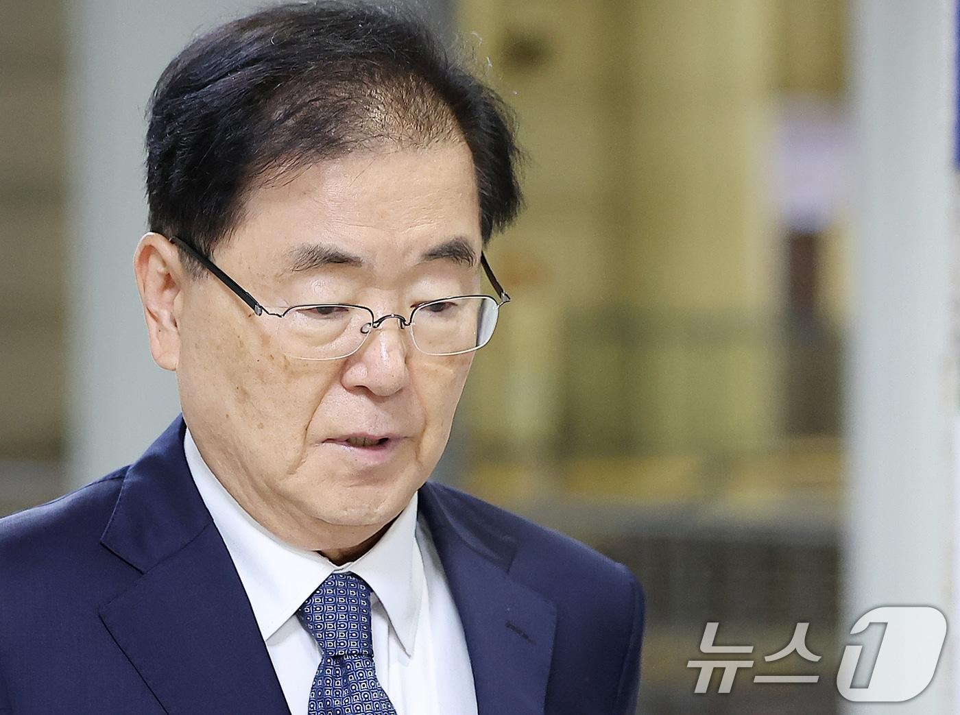 본문 이미지 - 정의용 전 국가안보실장. 2024.7.8/뉴스1 ⓒ News1 김진환 기자