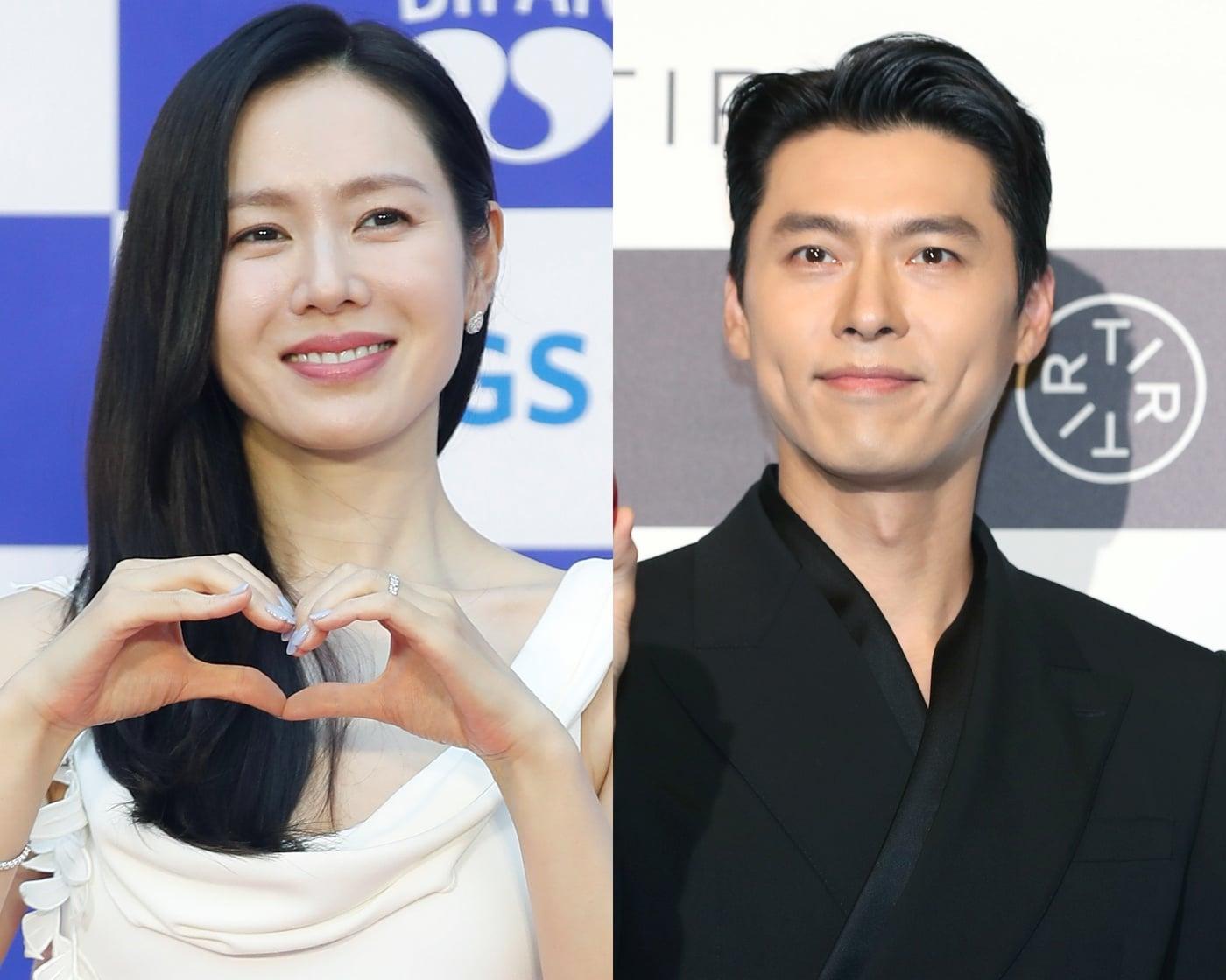 본문 이미지 - 손예진(왼쪽)과 현빈. (뉴스1 DB)