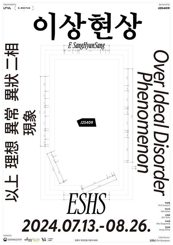 본문 이미지 - 전시 &#39;이상현상: Over Ideal Disorder Phenomenon&#39; 포스터 / 디렉투스 제공