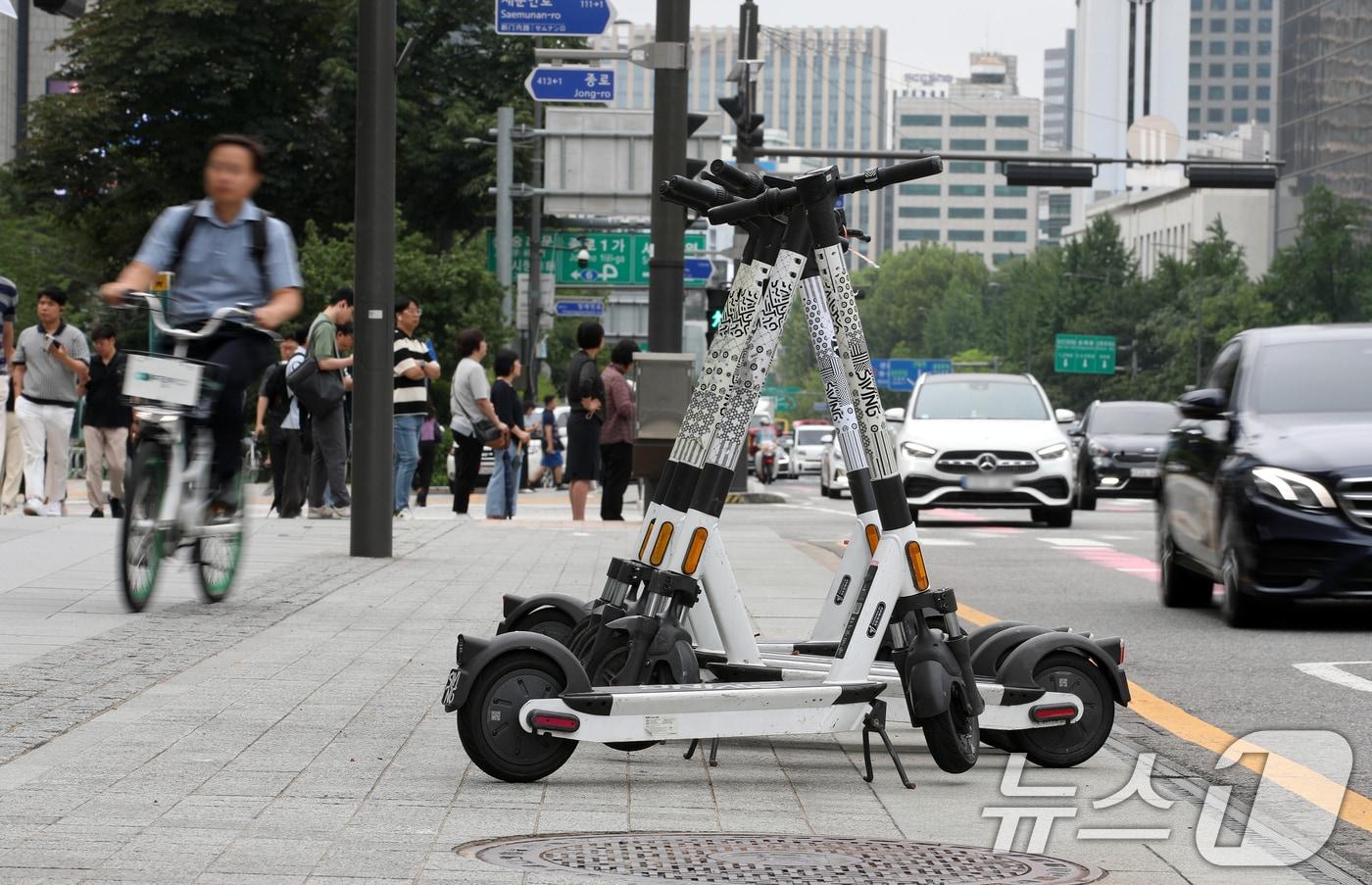 전동킥보드. ⓒ News1 이승배 기자