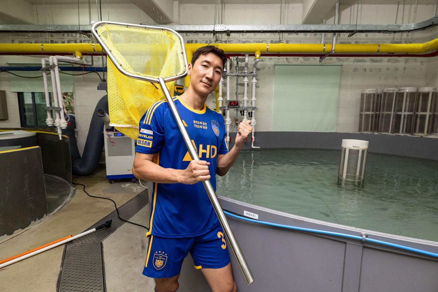 본문 이미지 - 울산 HD에 입단한 정우영.(울산 HD 제공)