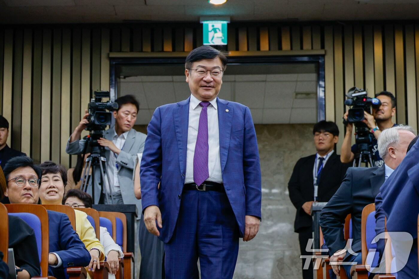 정점식 국민의힘  신임 사무초장. 2024.8.1/뉴스1 ⓒ News1 안은나 기자