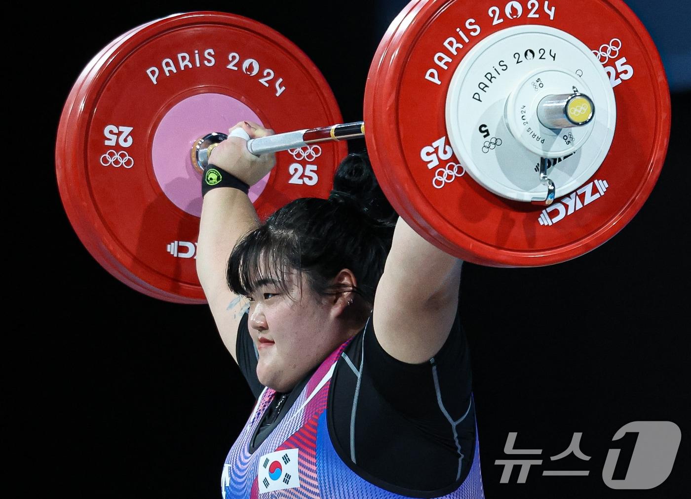 본문 이미지 - 대한민국 역도 국가대표팀 박혜정 2024.8.11/뉴스1 ⓒ News1 이동해 기자