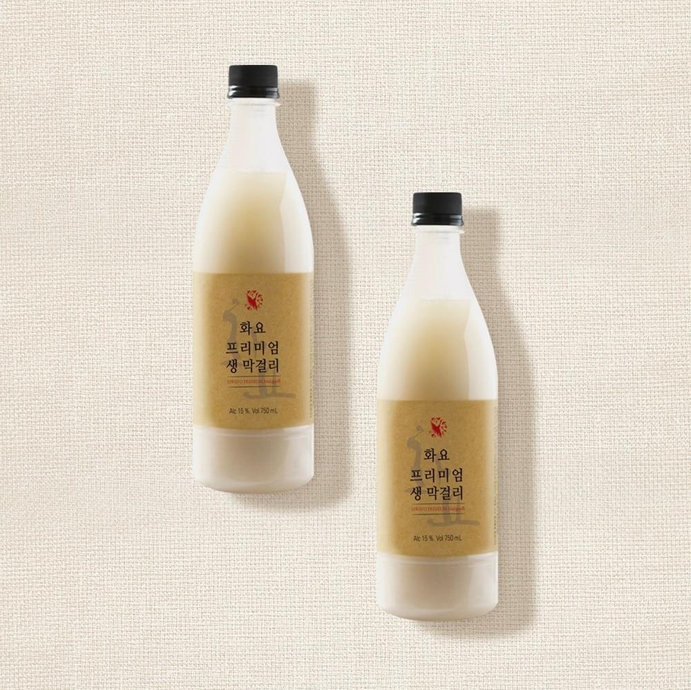 본문 이미지 - 화요 프리미엄 생 막걸리.(화요제공)