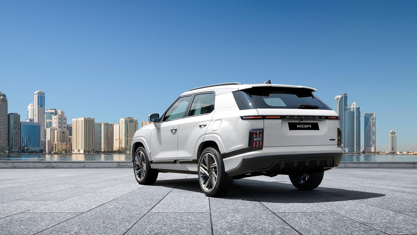 액티언 후면(KG모빌리티 제공)