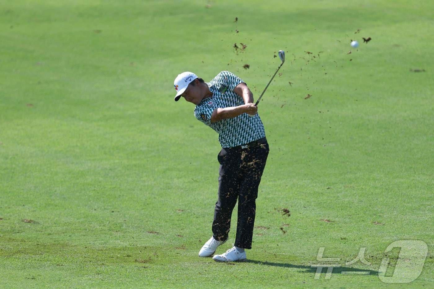 미국프로골프(PGA) 투어 플레이오프 출전권을 획득하지 못한 이경훈. ⓒ AFP=뉴스1