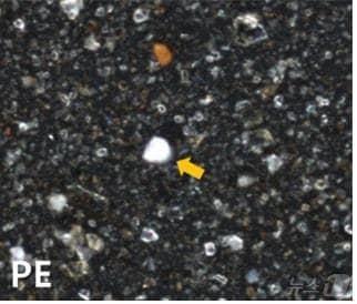 본문 이미지 - 현미경으로 본 폴리에틸렌. (서울시 제공)ⓒ 뉴스1