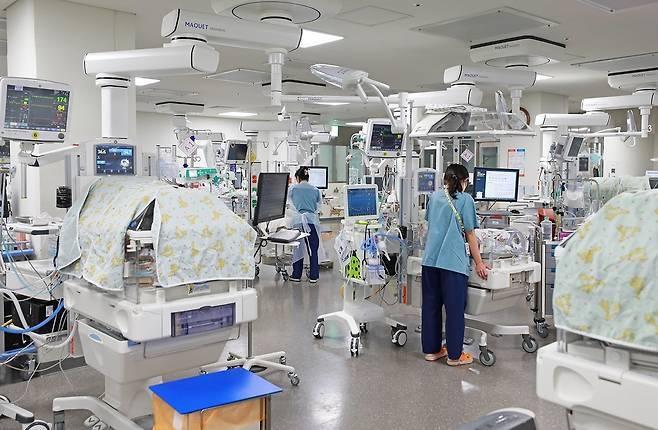 본문 이미지 - 세종충남대병원 신생아중환자실. (세종충남대병원 제공) / 뉴스1