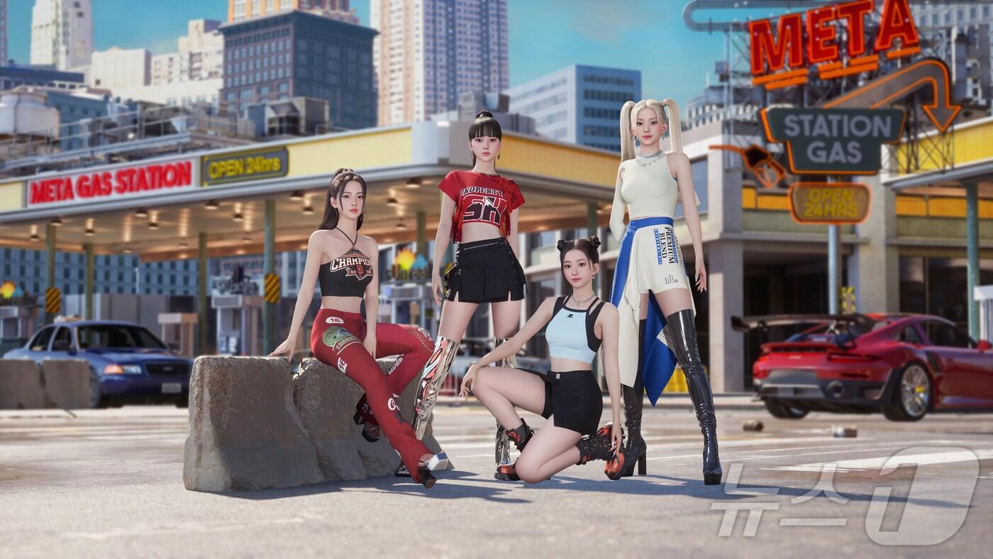 4인조 버추얼 아이돌 그룹 메이브(넷마블 제공)