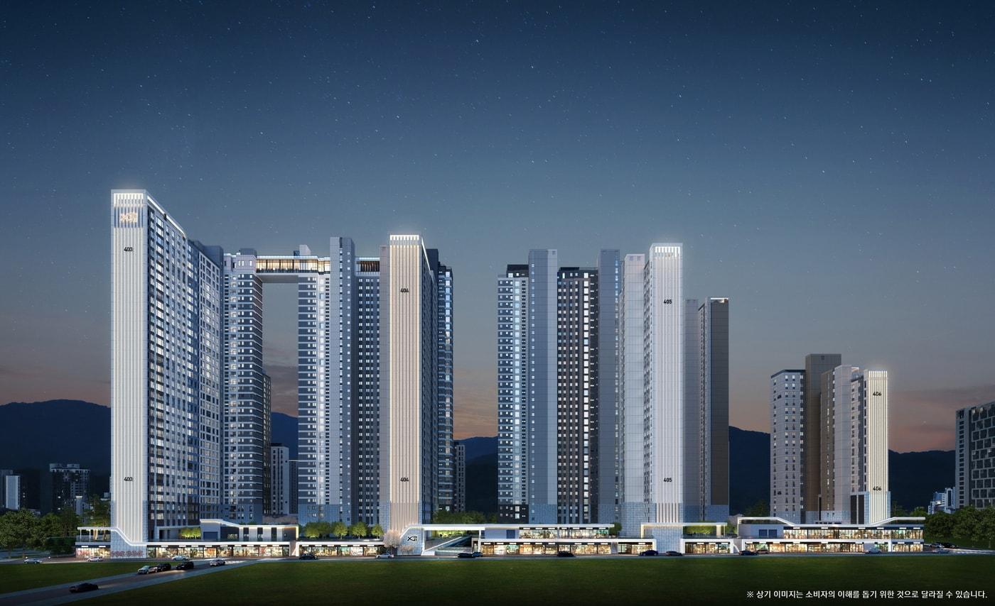 '과천 프레스티어자이' 투시도(GS건설 제공).