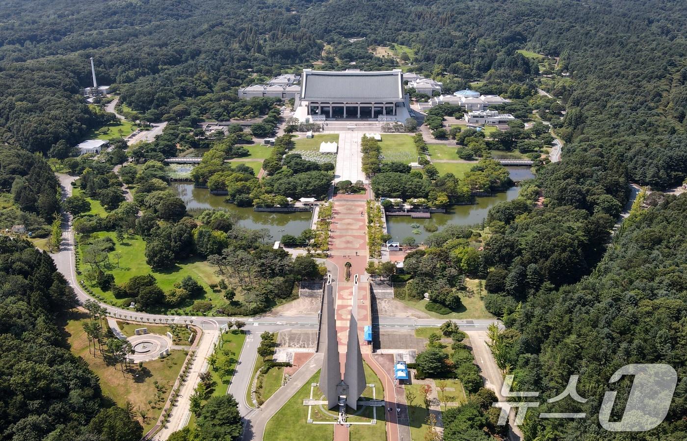 14일 충남 천안 독립기념관 모습. 2024.8.14/뉴스1 ⓒ News1 김기태 기자