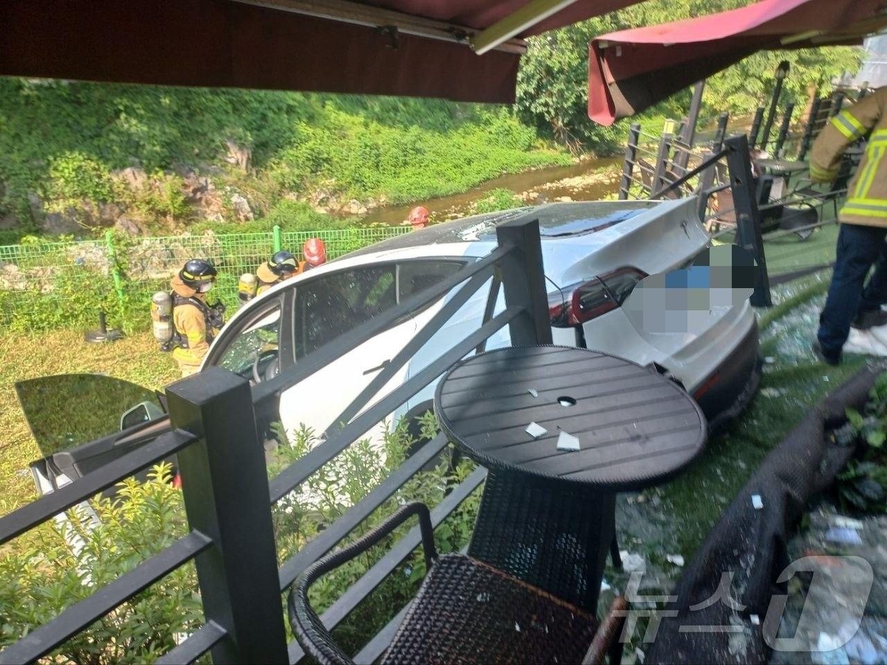 본문 이미지 - 사고 현장. (경기도소방재난본부 제공) 2024.8.14/뉴스1