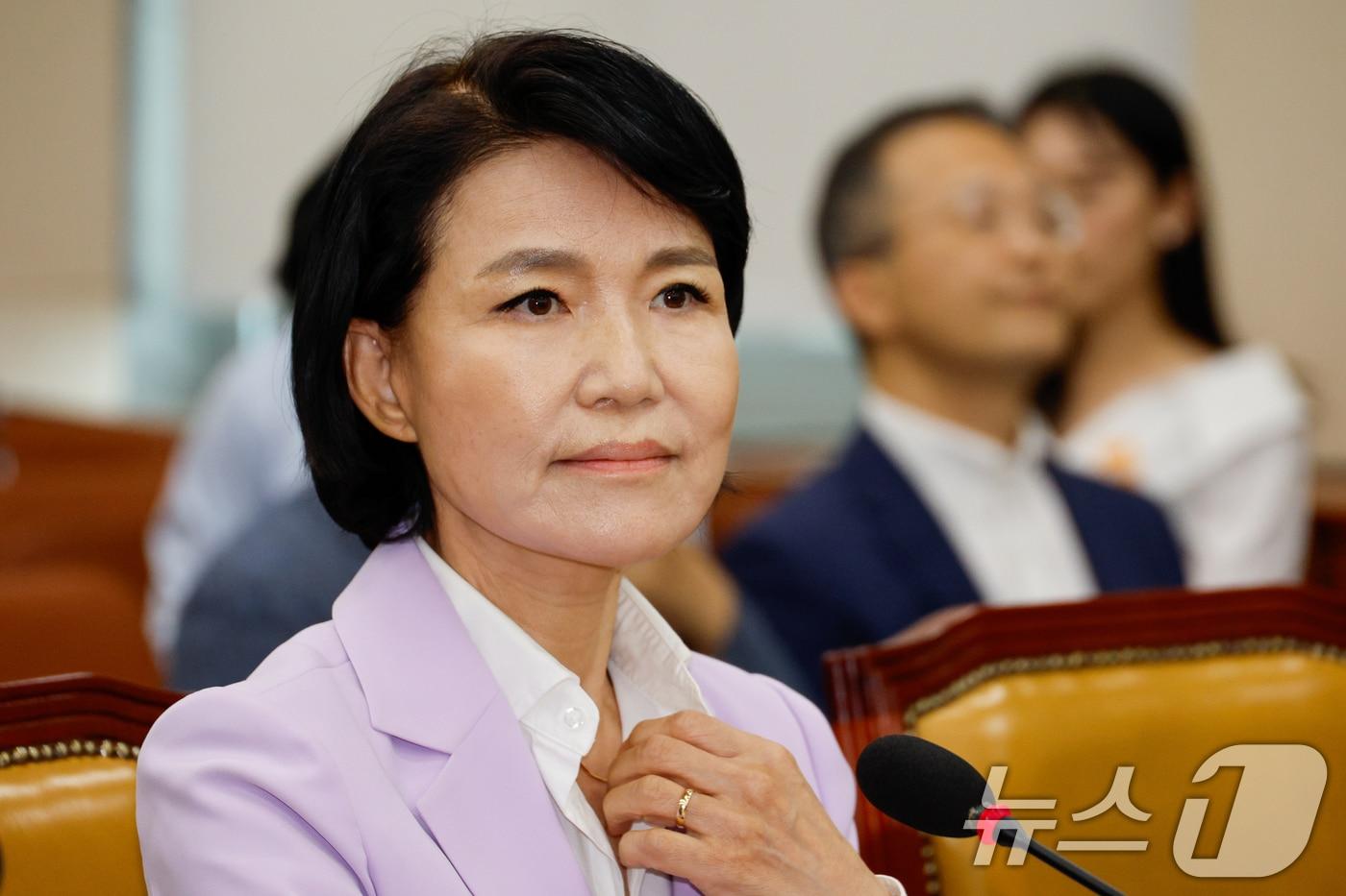 본문 이미지 - 이진숙 방송통신위원회 위원장. 2024.8.14/뉴스1 ⓒ News1 안은나 기자