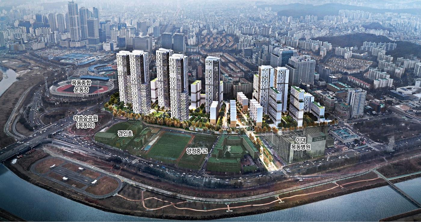 목동6단지 조감도(양천구 제공).