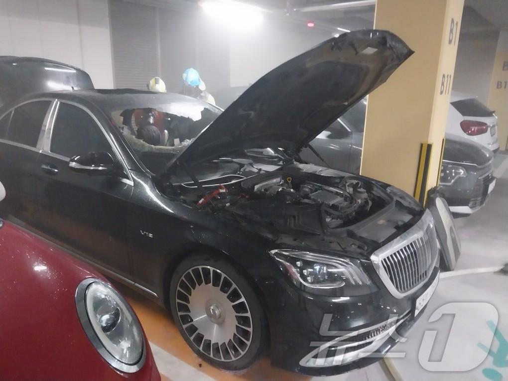 본문 이미지 - 화재 차량(인천소방본부 제공)/뉴스1