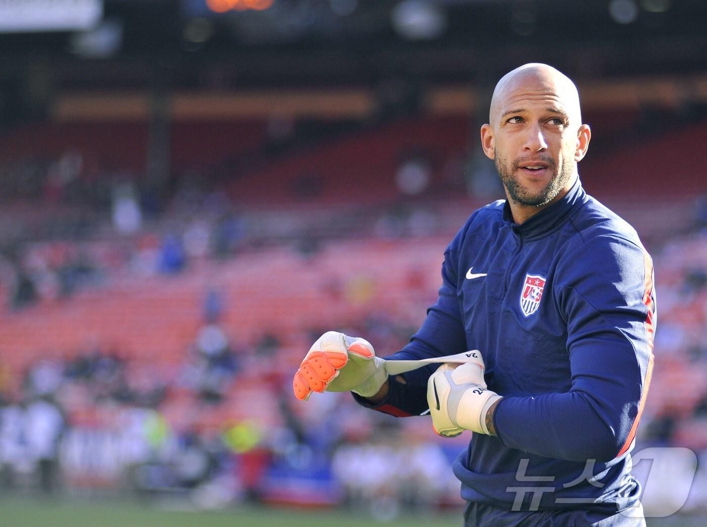 본문 이미지 - 미국 대표팀 시절 팀 하워드. ⓒ AFP=뉴스1