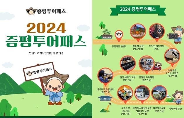 본문 이미지 - 증평투어패스 24시간권 출시 홍보물.(증평군 제공)/뉴스1