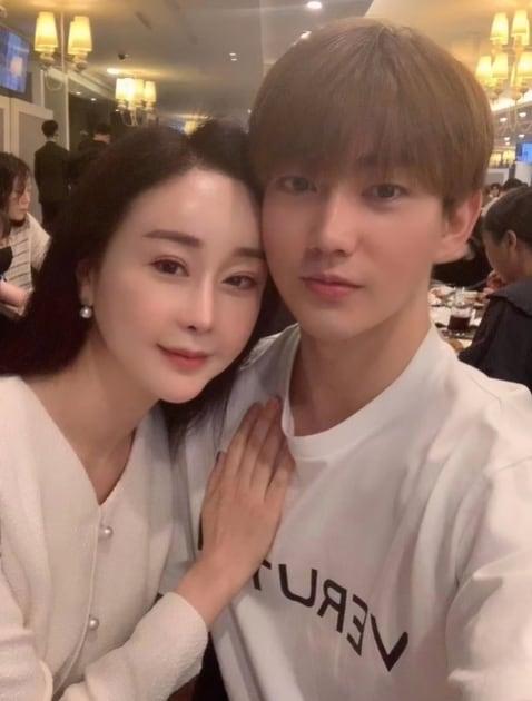 본문 이미지 - 함소원(왼쪽), 진화 사진=함소원 SNS 캡처