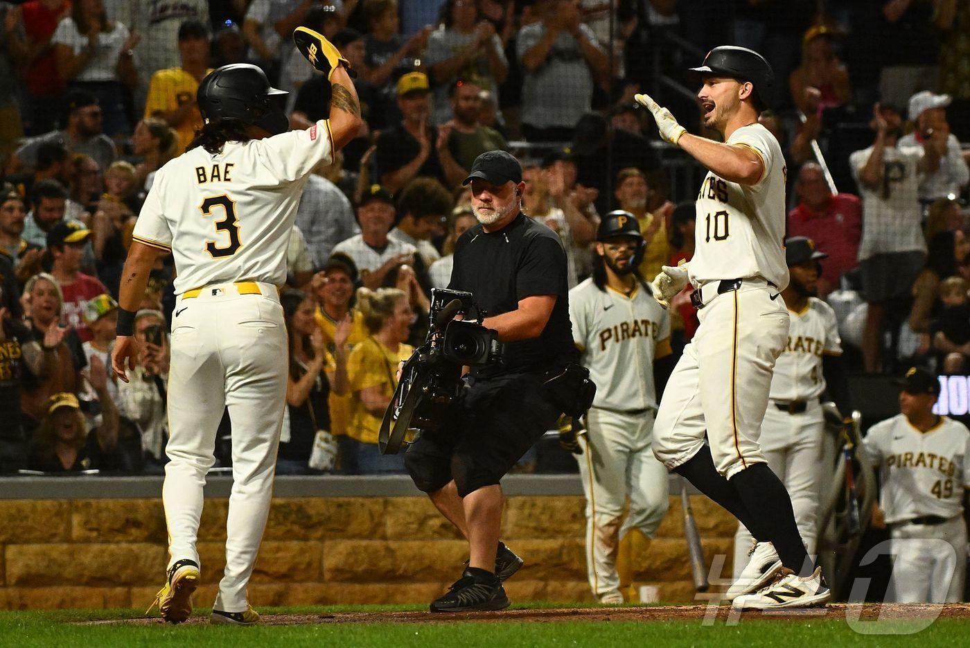 배지환이 속한 메이저리그 피츠버그 파이리츠가 10연패에서 탈출했다. ⓒ AFP=뉴스1