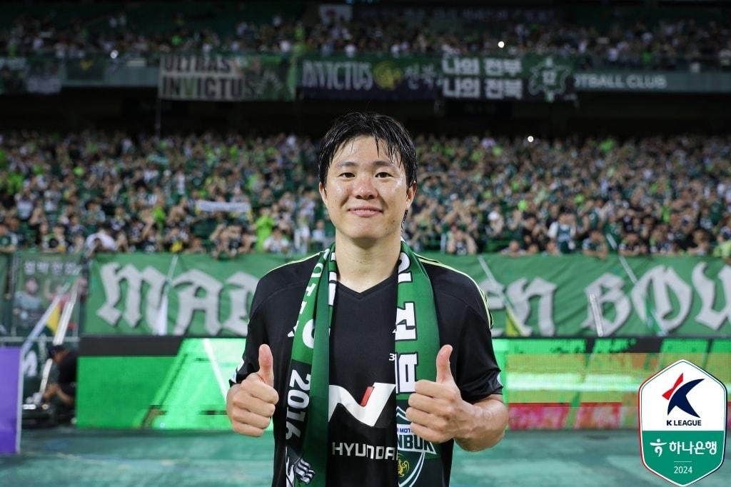 본문 이미지 -  전북 현대의 권창훈(한국프로축구연맹 제공)