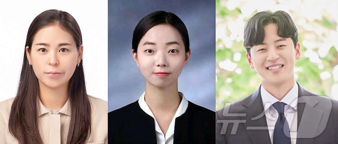 본문 이미지 - 이천시 청년상 수상자들. 사진 왼쪽부터 조민서·허혜진·박대규 씨.(이천시 제공)