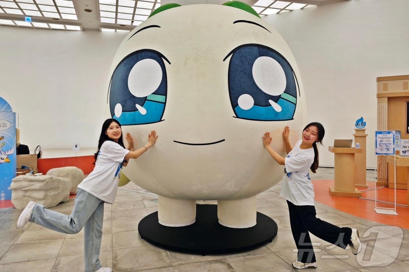 쿵야 레스토랑즈, 용기상점 팝업 스토어.(신세계 센텀시티 제공)