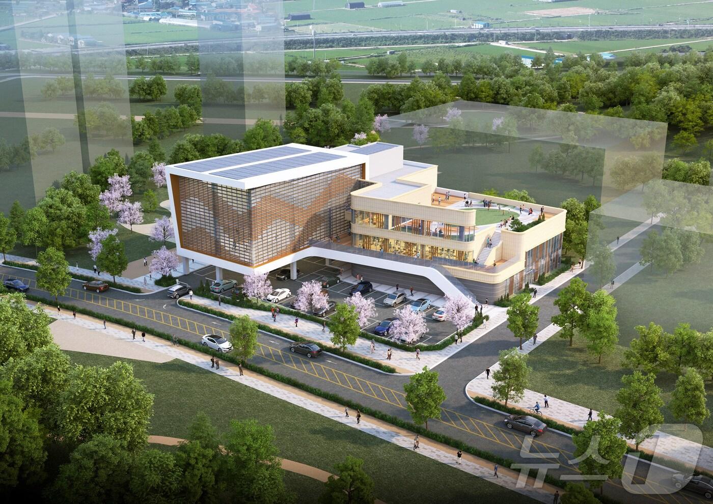 본문 이미지 - 조감도.(과천시 제공)