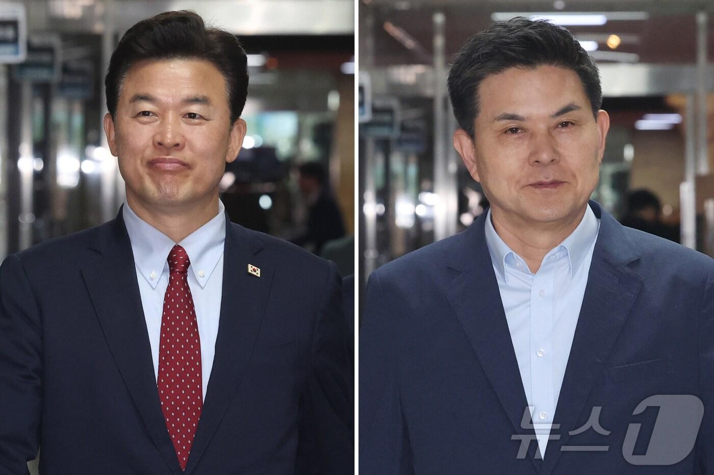 본문 이미지 - 국민의힘 윤영석 의원(왼쪽)과 김태호 의원. ⓒ News1 DB