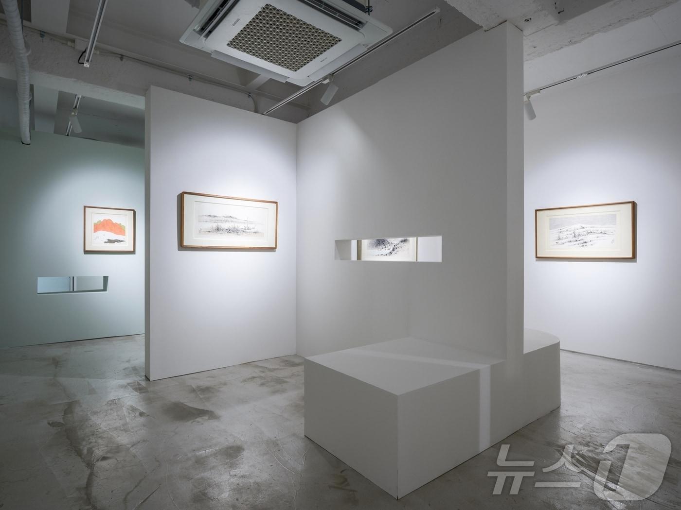 본문 이미지 - CN 갤러리 '산수'전 전경.