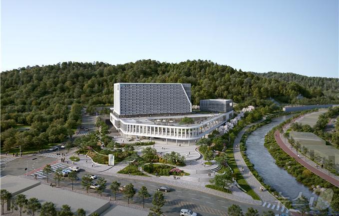 본문 이미지 - 홍성군 신축청사 조감도./뉴스1