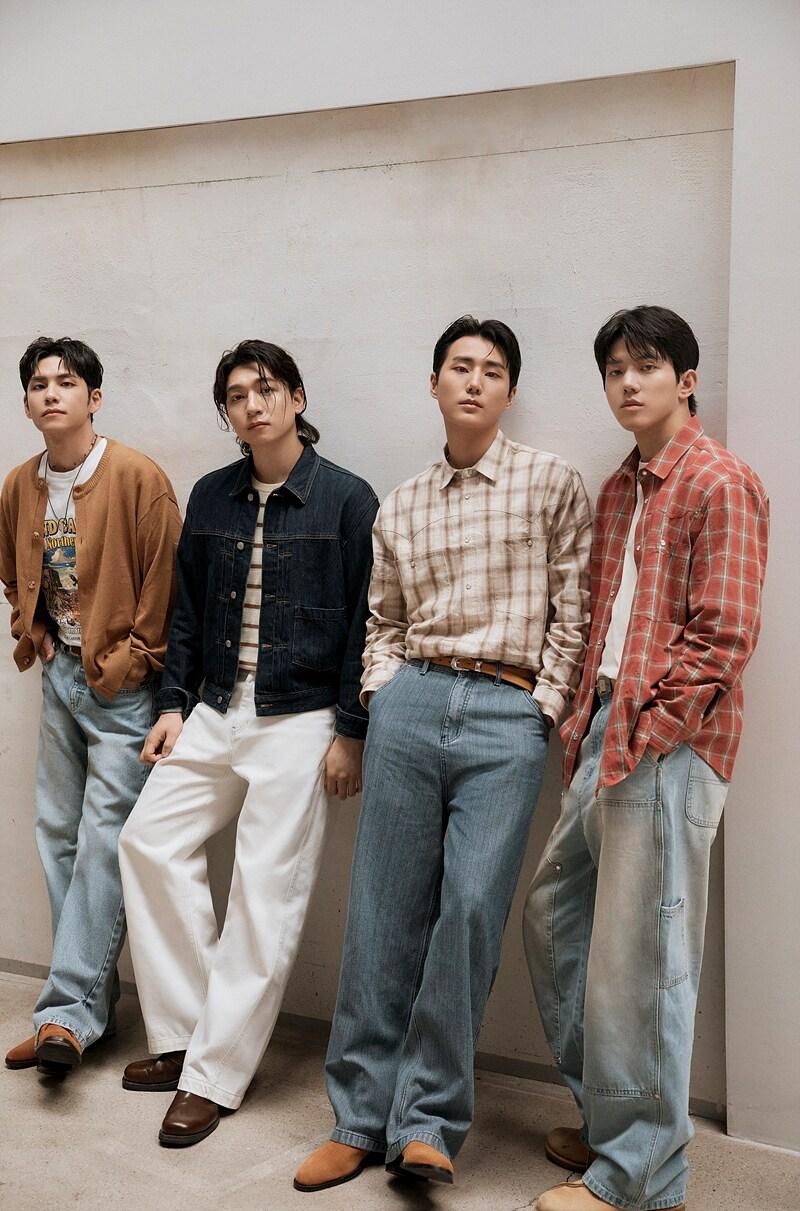 본문 이미지 - 에잇세컨즈는 DAY6(데이식스)와 함께 2024년 가을겨울 시즌 브랜드 캠페인을 진행한다.(에잇세컨즈제공)