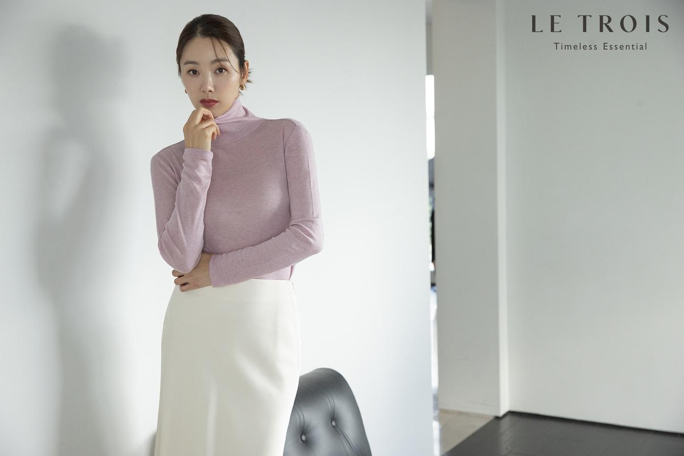 르투아 2024년 가을겨울 시즌 모델 배우 소이현 화보컷(KT알파 제공)