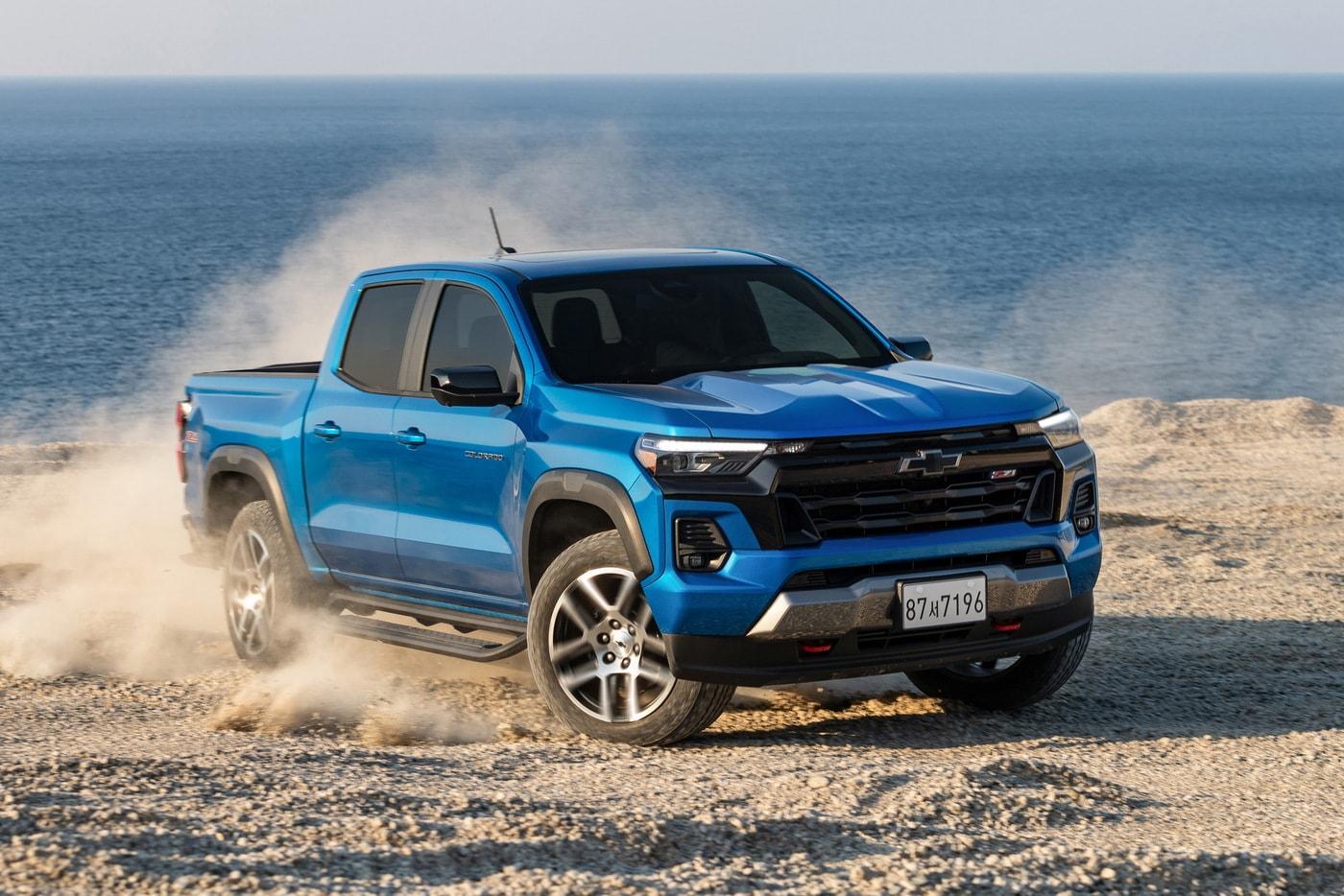  GM 온스타가 적용된 쉐보레 콜로라도(GM 한국사업장 제공).