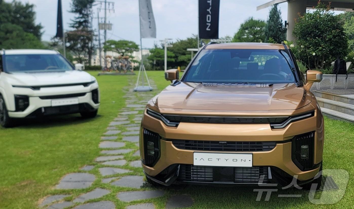 본문 이미지 - KGM 액티언 ⓒ 뉴스1 박기범 기자 