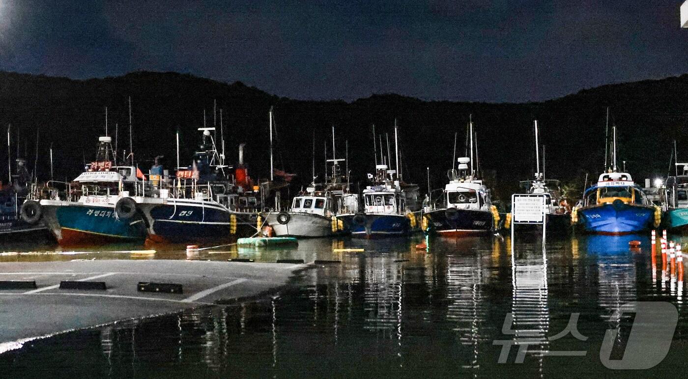 충남 보령시 오천항에 정박된 어선들.&#40;뉴스1DB&#41;/뉴스1