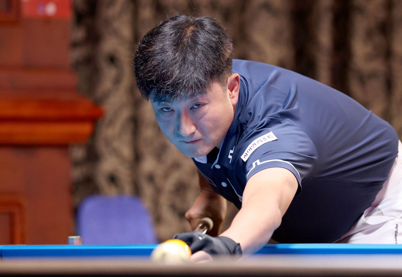 본문 이미지 - 프로당구 첫 승을 거둔 이충복(PBA 제공) 