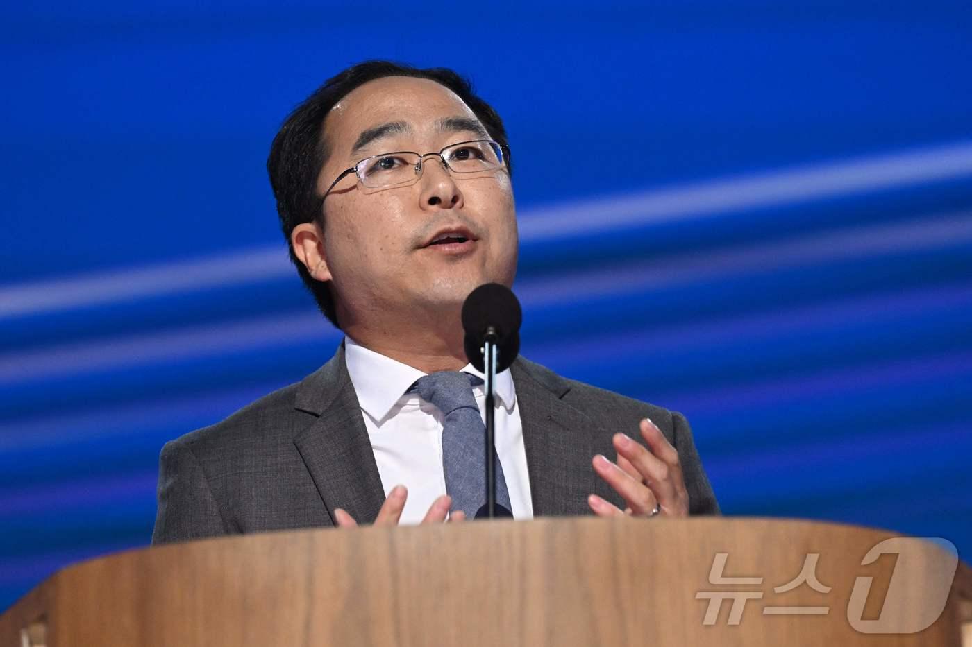 한국계인 앤디 김 미국 상원의원. ⓒ AFP=뉴스1 ⓒ News1 우동명 기자