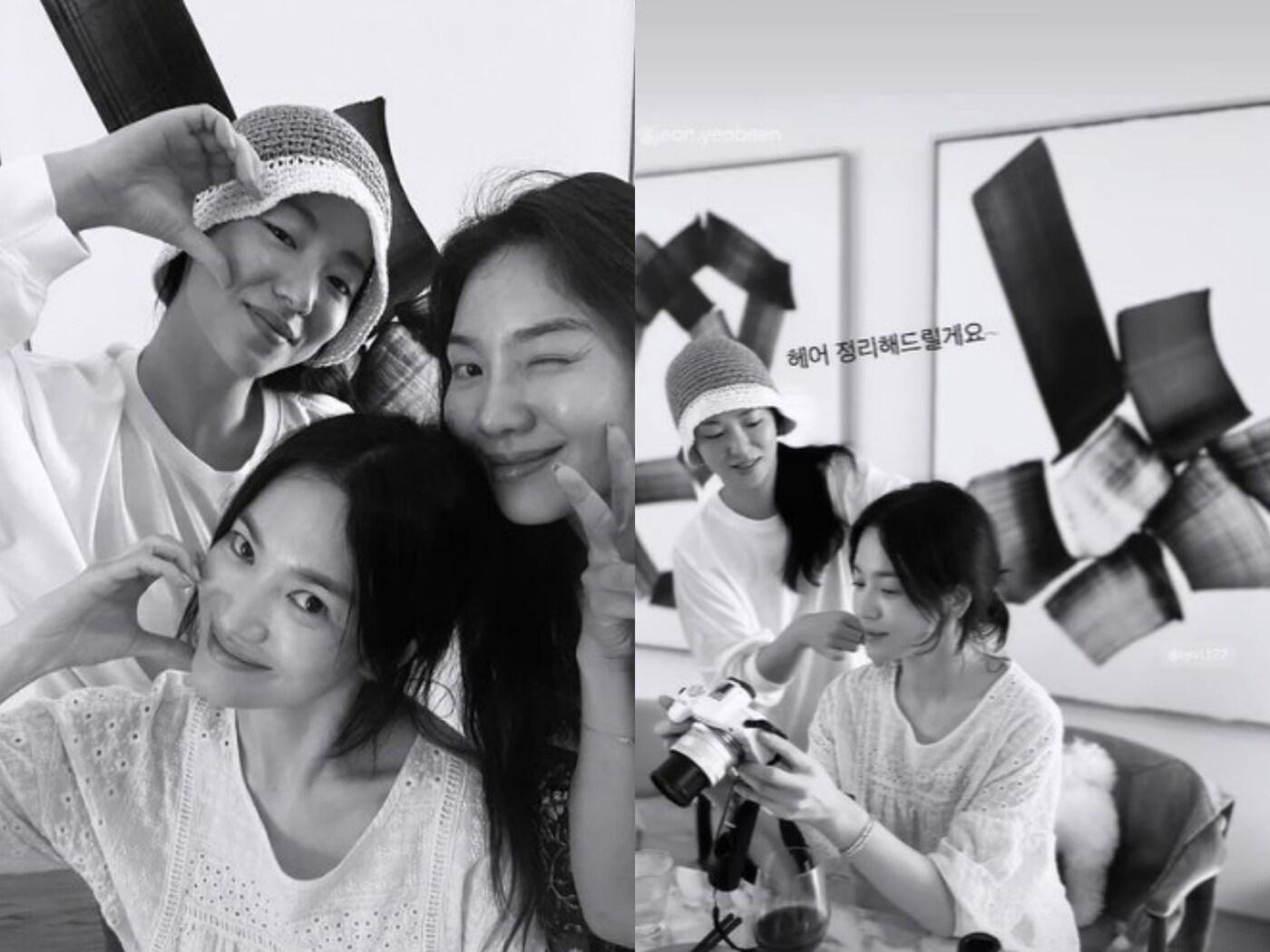 본문 이미지 - 사진=송혜교 SNS 캡처